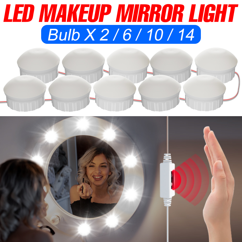 Dressing Table Vanity With Lighted Mirror - عكس الضوء خلع الملابس الجدول LED