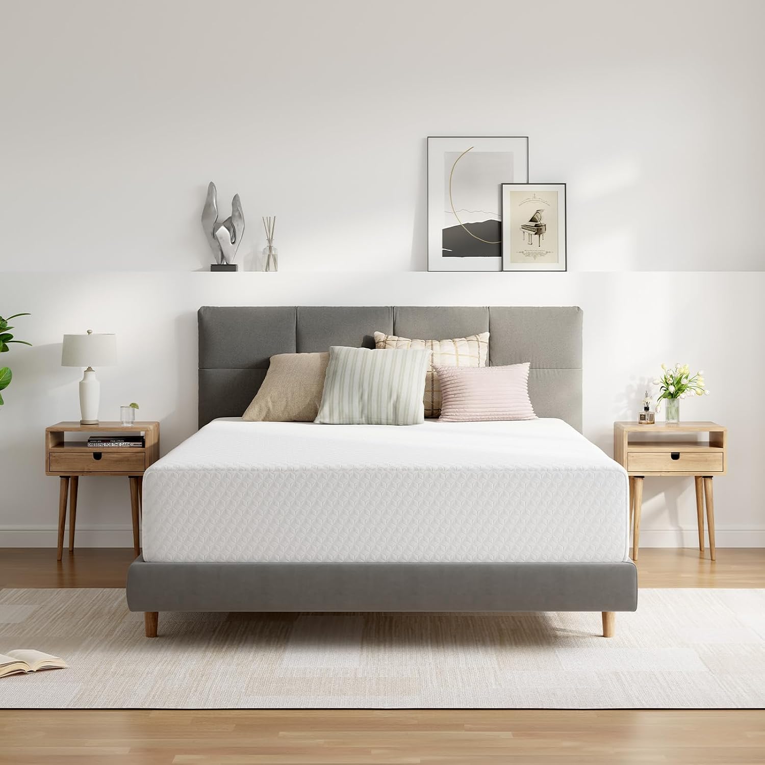 Memory Foam Mattress In A Box Queen - مرتبة ميموري فوم بحجم كينج 12
