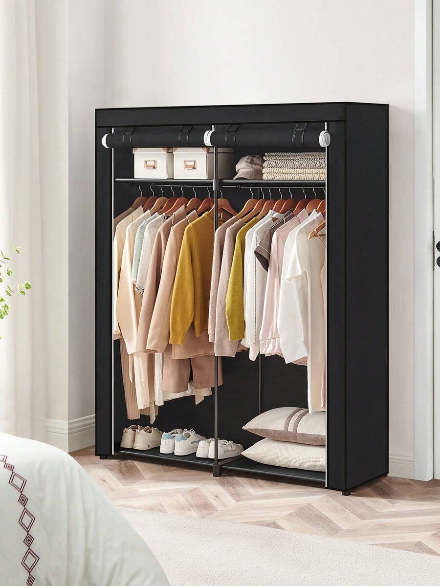 خزانة ملابس، خزانة ملابس محمول - مراجعة Wardrobe Closet Portable Fabric Cover وسعره