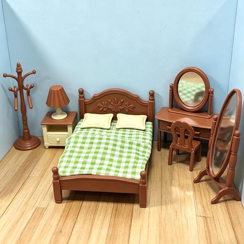 أثاث مصغر جديد لبيت الدمى، طاو - مراجعة Bedroom Furniture وسعره