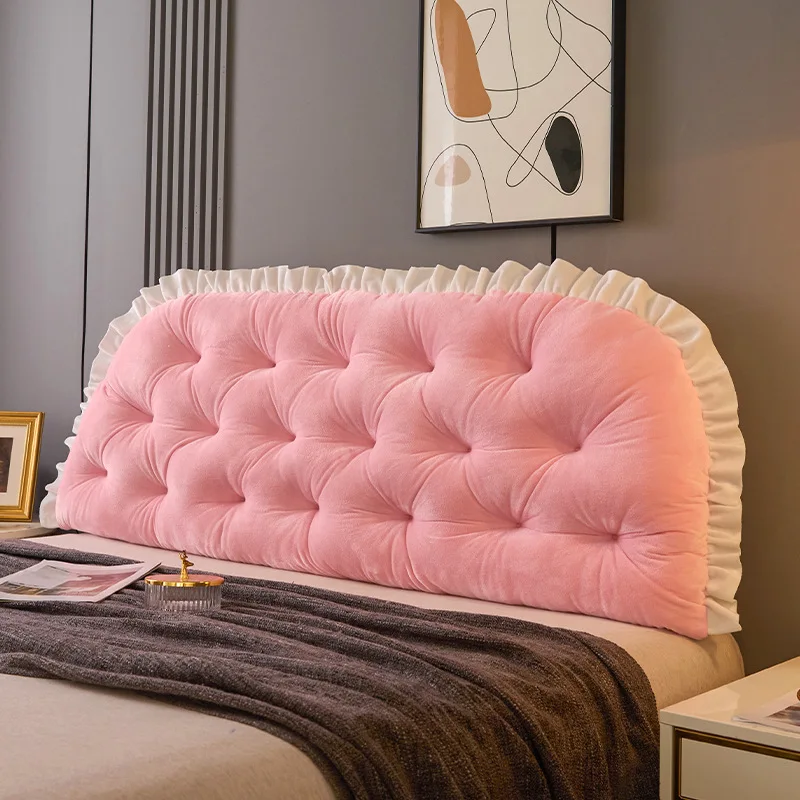 وسادة مخملية كريستالية لرأس ال - مراجعة Headboard Cushion Backrest Tatami وسعره