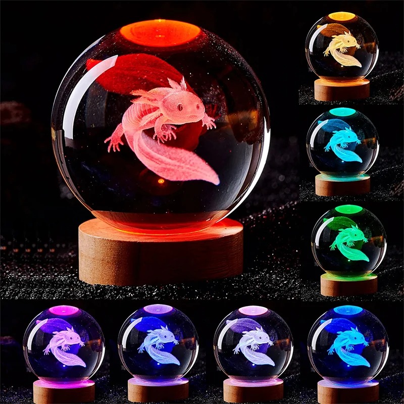 D2 ثلاثية الأبعاد Axolotl مصبا - مراجعة Floating Nightstand With Led Light وسعره