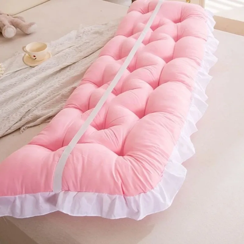 وسادة ظهر بأسلوب الأميرات للمس - مراجعة Headboard Cushion Backrest Tatami وسعره