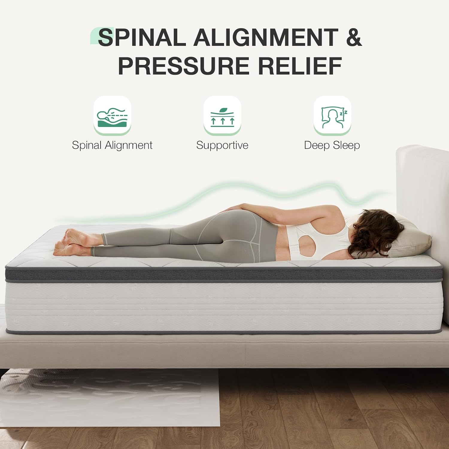 مرتبة كوين 14 بوصة، مرتبة هجين - مراجعة Memory Foam Mattress In A Box Queen وسعره