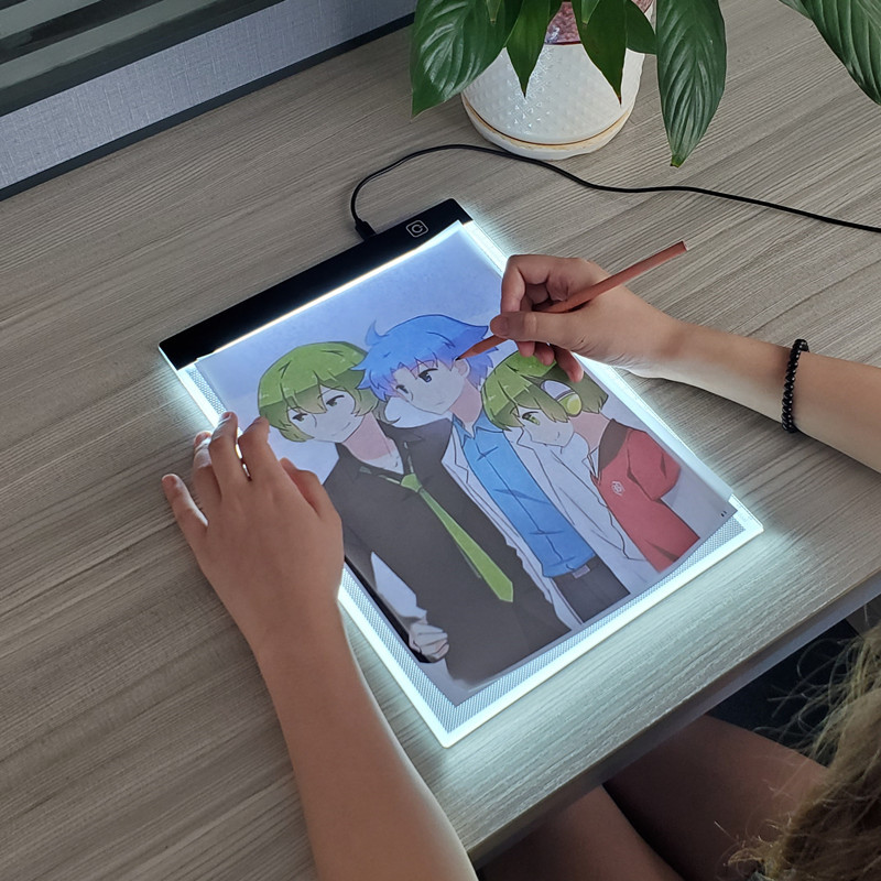 طاولة رسم A5 مزودة بإضاءة LED، - مراجعة Floating Nightstand With Led Light وسعره